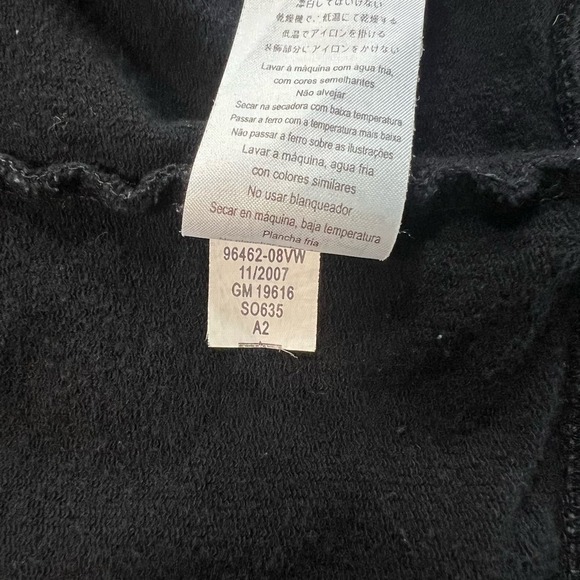 Harley Davidson VINTAGE 2007 Zip Up Grunge Goth Punk Skater Motorcycle Jacket - Picture 8 of 10